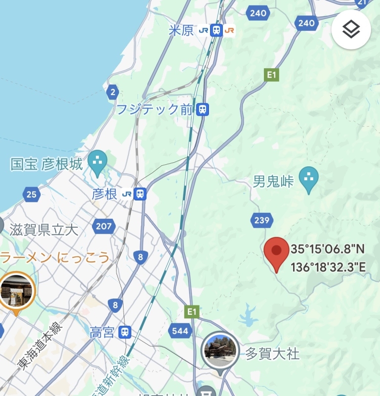滋賀県犬上郡多賀町の固定資産税0円　山林３０万円　２筆となります。