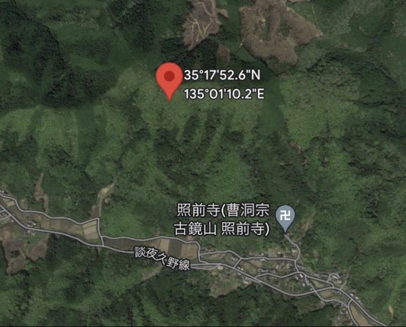 福知山市の約１０００坪の山林　４０万円