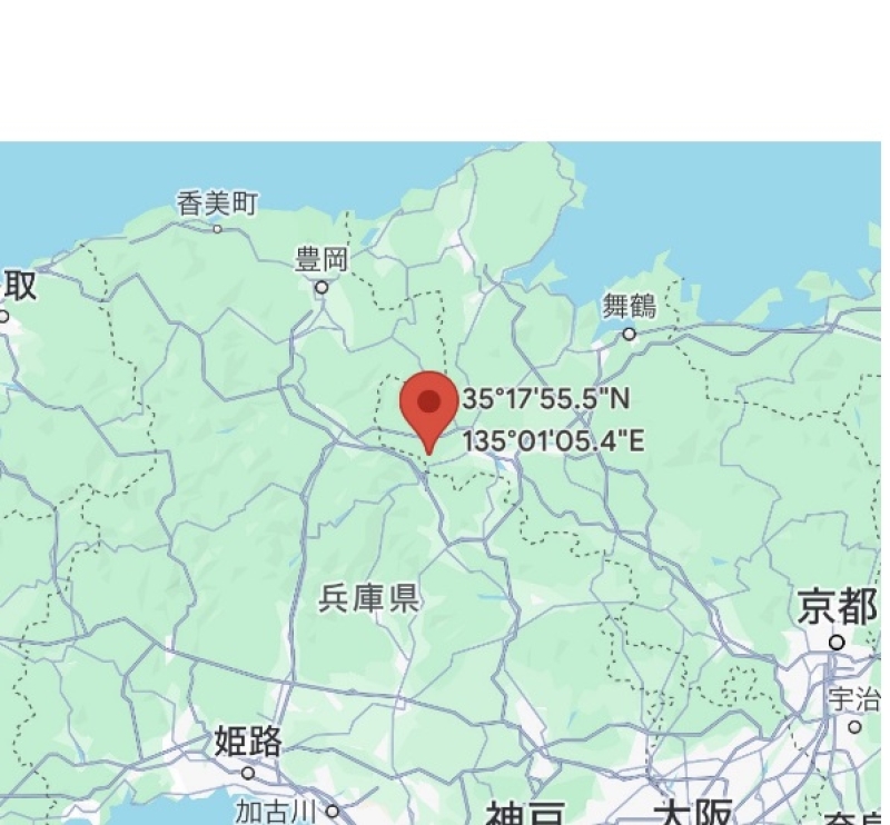 福知山市の１３００坪の山林　４０万円