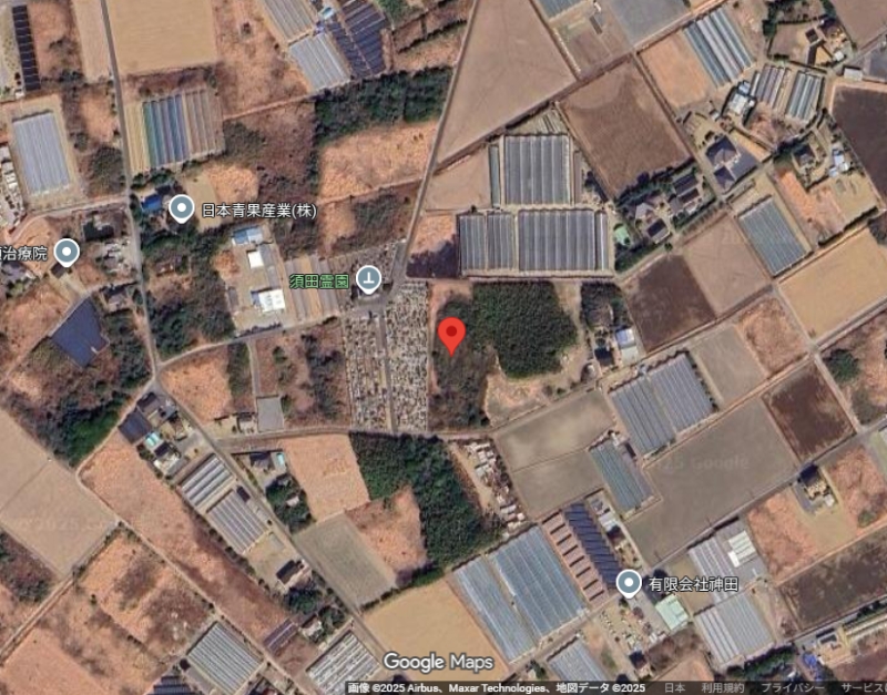 茨城県神栖市の山林　約６０坪　３０万円