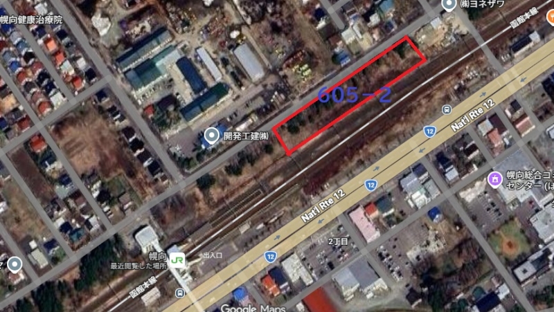 幌向駅前大規模土地（23,129㎡）約7,000坪、駅駐輪場年間使用料８２,９００円付