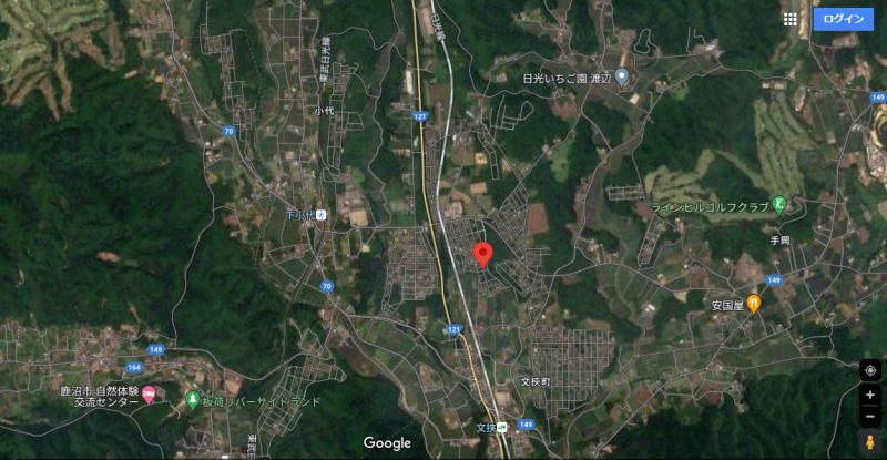 日光の利便性の高い山林610㎡　30万円